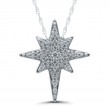Diamond Starburst Pendant