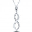 Diamond Infinity Pendant