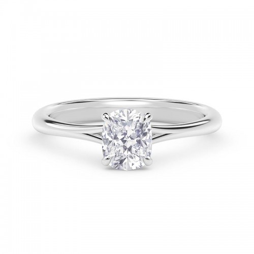De Beers Forevermark Icon™ Setting Cushion Engagement Ring