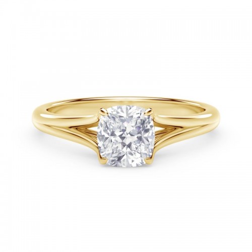 De Beers Forevermark Unity© Cushion Engagement Ring