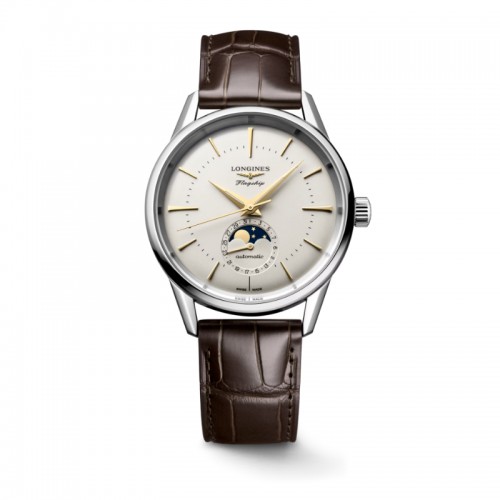 Longines Flagship Heritage Moonphase 38.5mm Stainless Steel watch