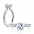 A.Jaffe Engagement Ring Mounting