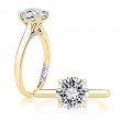A.JAFFE Classic Solitaire Engagement Semi Mount