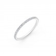 De Beers Forevermark French Pave Band