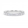 De Beers Forevermark Shared Prong Band