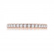 A.JAFFE Empire Legacy Diamond Halfway Wedding Band
