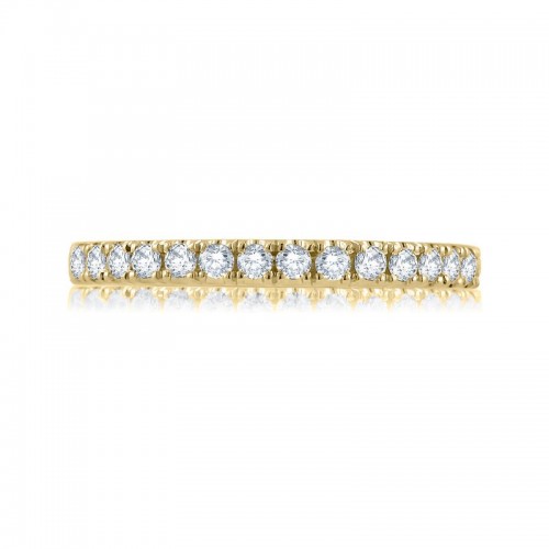 A.JAFFE Empire Legacy Diamond Halfway Wedding Band