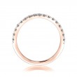 A.JAFFE Empire Legacy Diamond Halfway Wedding Band