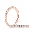 A.JAFFE Empire Legacy Diamond Halfway Wedding Band