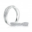 A.JAFFE Double Row Curved Band