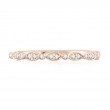 A.JAFFE Round & Marquise Diamond Stackable Ring