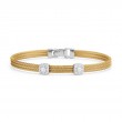 Alor Yellow Cable Stackable Bracelet