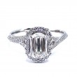 L'Amour Crisscut Diamond Engagement Ring