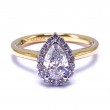 Pear Diamond Engagement Ring