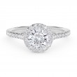 De Beers Forevermark Round Diamond Engagement Ring