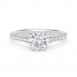 De Beers Forevermark Round Diamond Engagement Ring