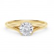 De Beers Forevermark Round Diamond Engagement Ring