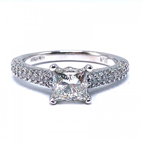 Princess Diamond Engagement Ring