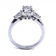 Oval Diamond Engagement Ring