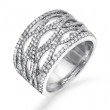 Simon G Multi Weave Diamond Wedding Band