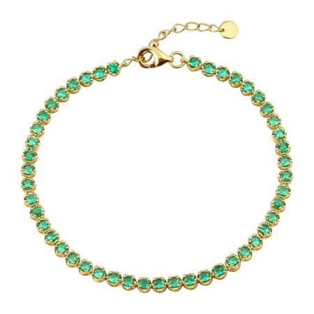 Emerald Tennis Bracelet