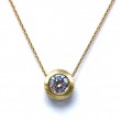 Diamond Bezel Pendant