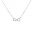 SHY Creation Diamond Infinity Necklace