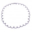 Scalloped Diamond Necklace
