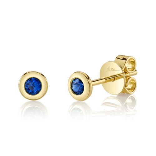Sapphire Stud Earrings