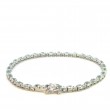 Aquamarine & Diamond Bracelet