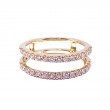Diamond Wedding Band Insert