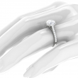 Round Engagement Ring