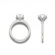 Round Engagement Ring