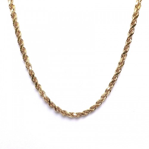 Gold Rope Necklace