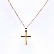 Polished Gold Cross