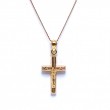 Polished Gold Crucifix