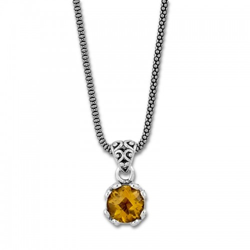 Samuel B. Citrine Pendant