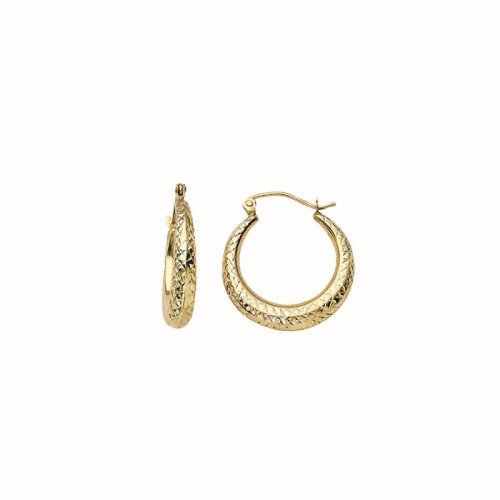 Gold Hoop Earrings