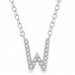 Diamond Initial Pendant