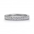 MicroPave Channel Diamond Wedding Band