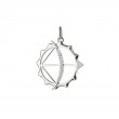 MRK  Apollo Bow & Arrow White Sapphire charm