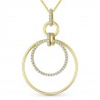 Diamond Circle Pendant