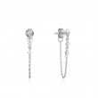 Ania Haie Spike Chain Earrings