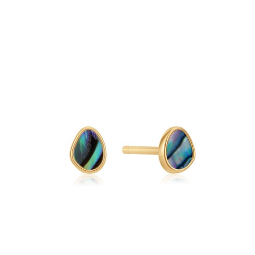 Ania Haie Abalone Stud Earrings