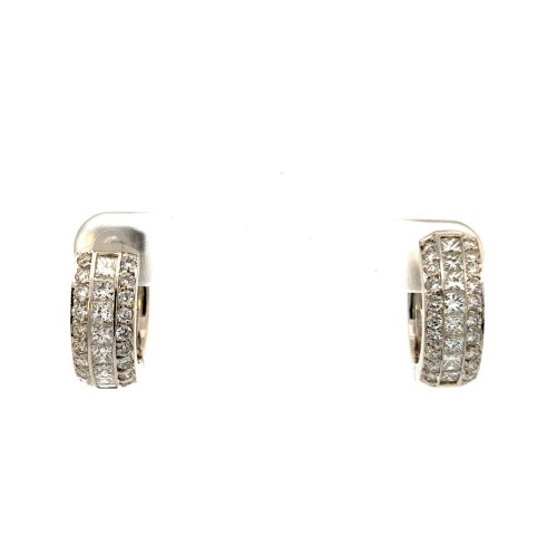 Estate Diamond Earrings