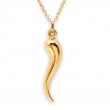 3D Italian Horn Hollow Charm