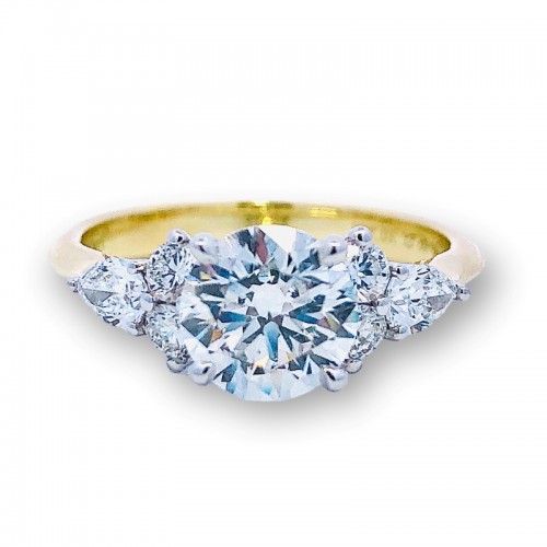 Simon G. Diamond Engagement Ring
