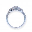 Three Stone Diamond Engagement Ring