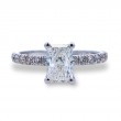 Radiant Cut Diamond Engagement Ring