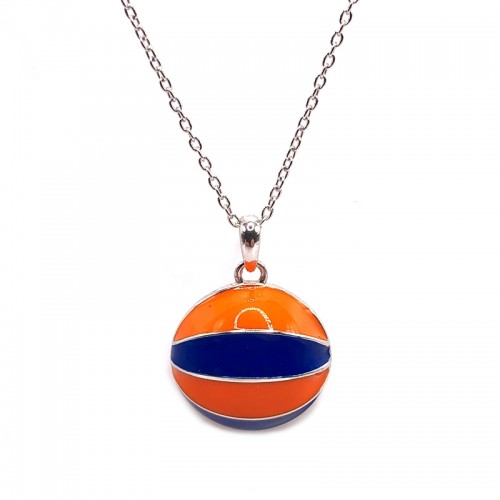 Syracuse University Inspired Basketball Pendant
